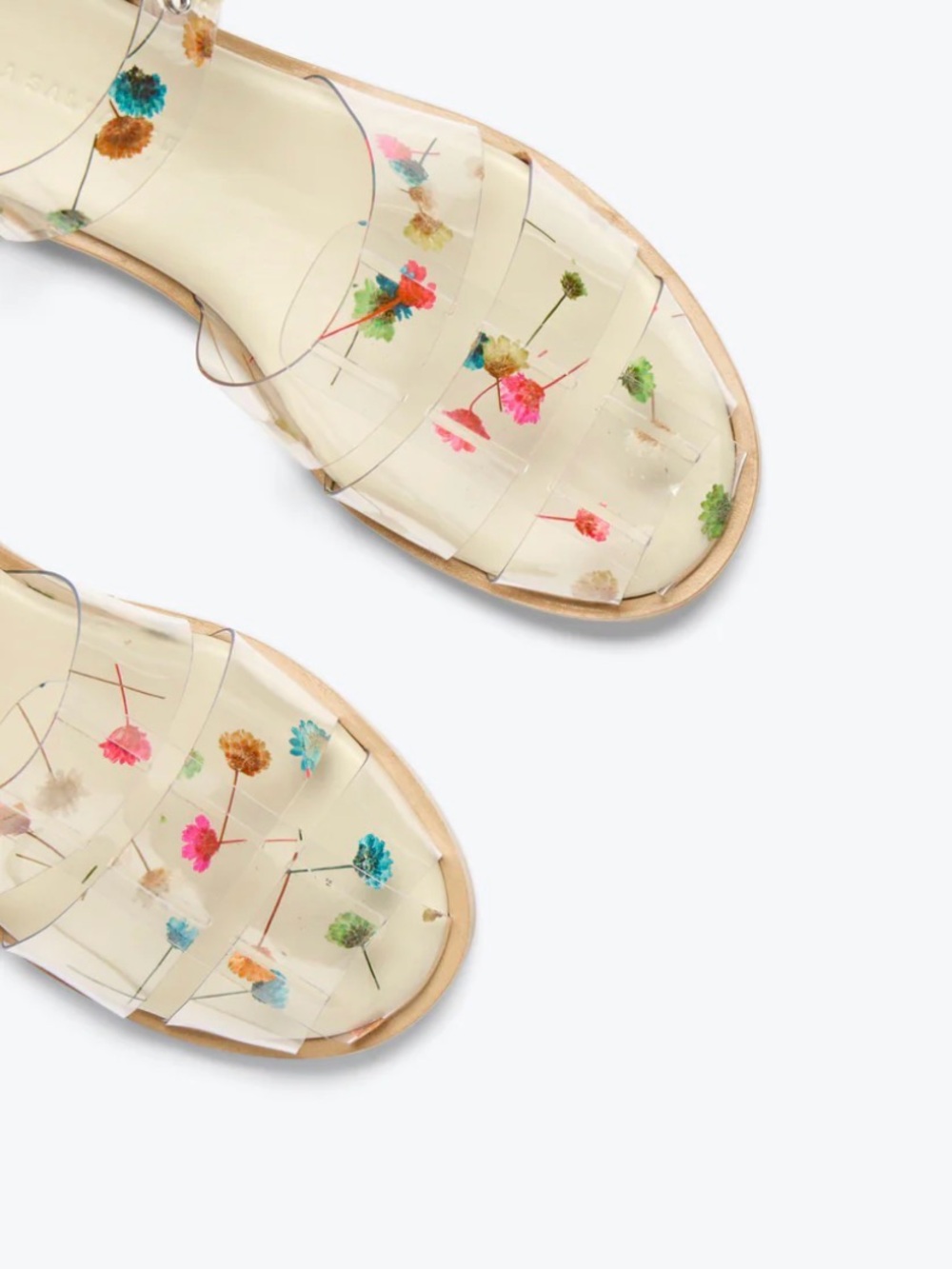 Freda Salvador Sera Fisherman Sandal Limited Edition Floral PVC Size 7.5 NEW - Picture 3 of 13